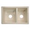 Lippert 25IN X 17IN DOUBLE BOWL SINK - PARCHMENT 809029 - alternate 15
